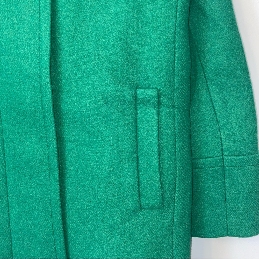 J. Crew Factory City Coat in Green/Emerald - Picture 13 of 15